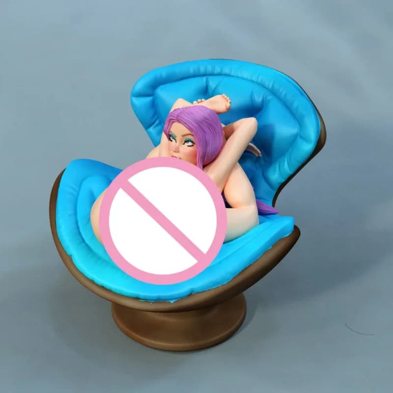 Yoga Girl sul divano Kit modello assemblato corpo in resina in scala 1/24 NSFW Hobby Giocattoli in miniatura Diorama fai da te smontato e non verniciato