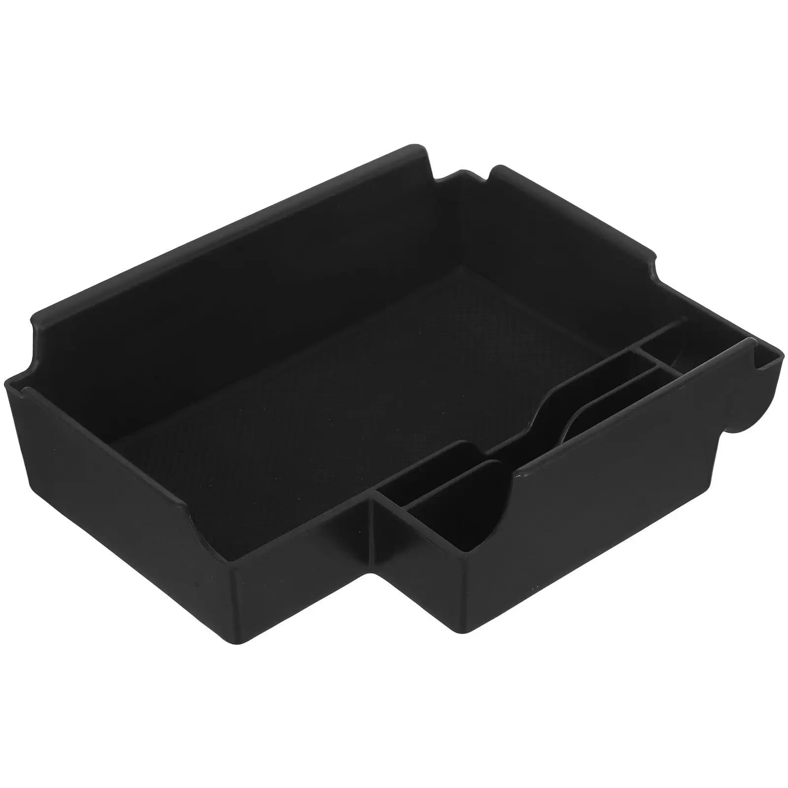 Vassoio portaoggetti per cruscotto, accessori per auto, scatola organizer multifunzionale in plastica robusta per console centrale