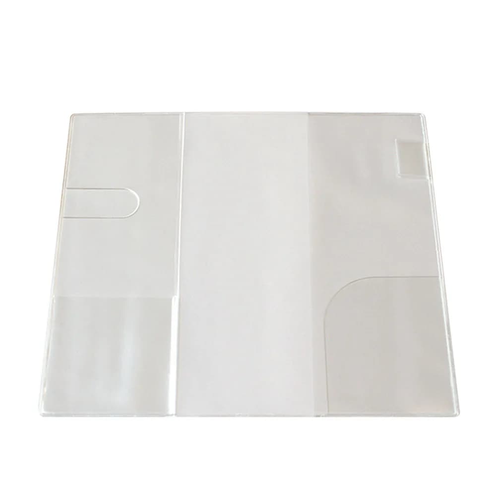 Resistente custodia protettiva per notebook A5/A6, copertina impermeabile in PVC, copertina trasparente per scrapbooking, agenda