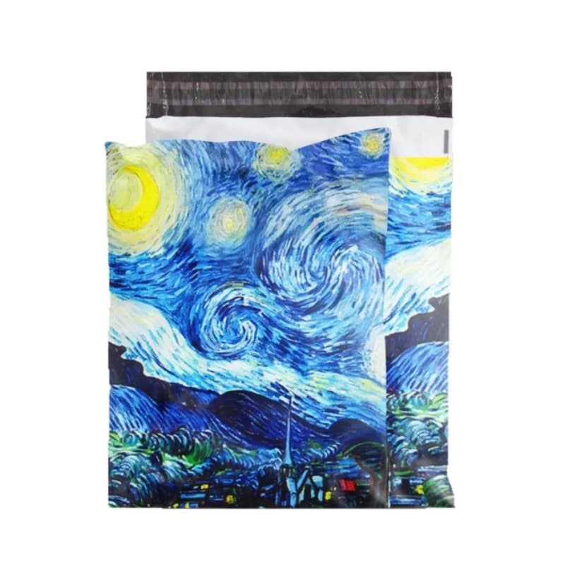 100PCS Poly Mailer Busta adesiva Sacchetto di spedizione Indumento fai da te T-shirt Abito Giacca Reggiseno Giocattoli di Natale Sacchetti per imballaggio regalo