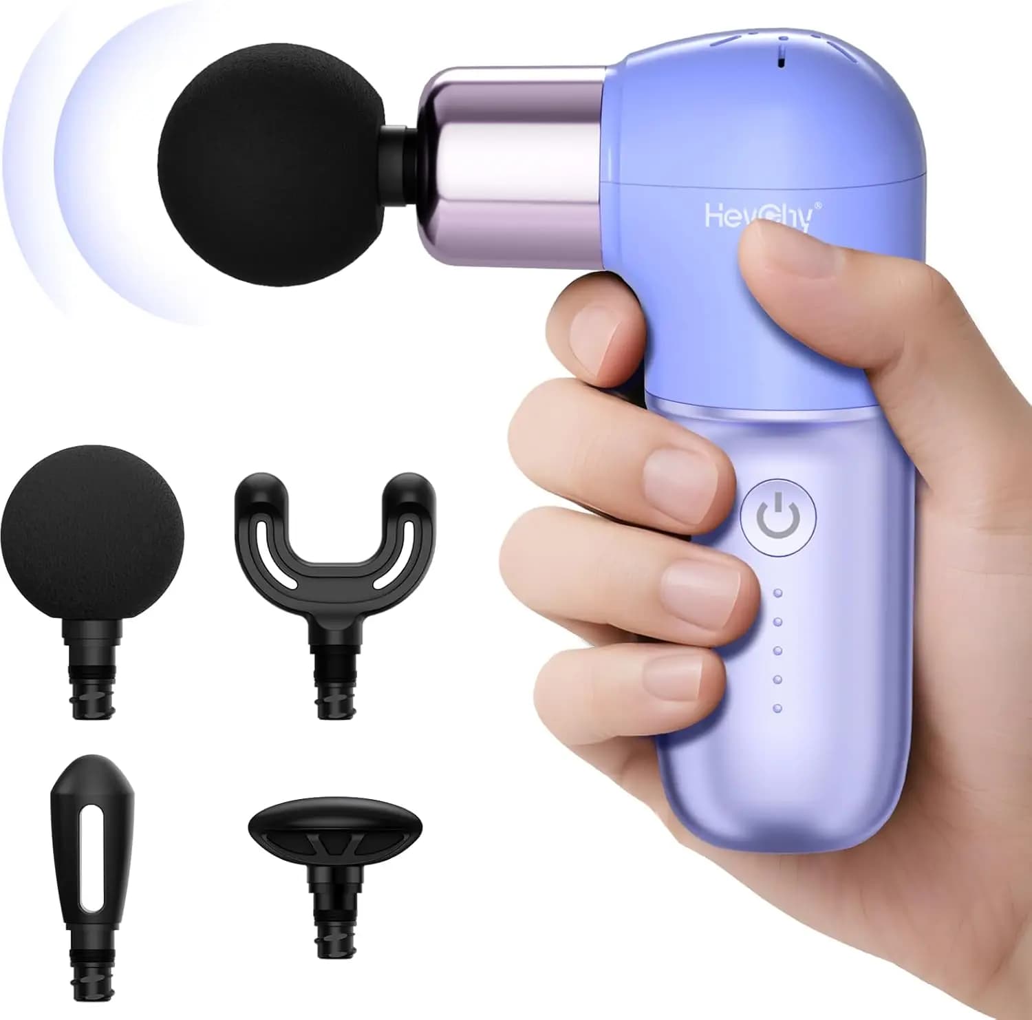 Super Mini Massage Gun, Deep Textile Massage Massage, Portable Travel Massage Gun, Purple