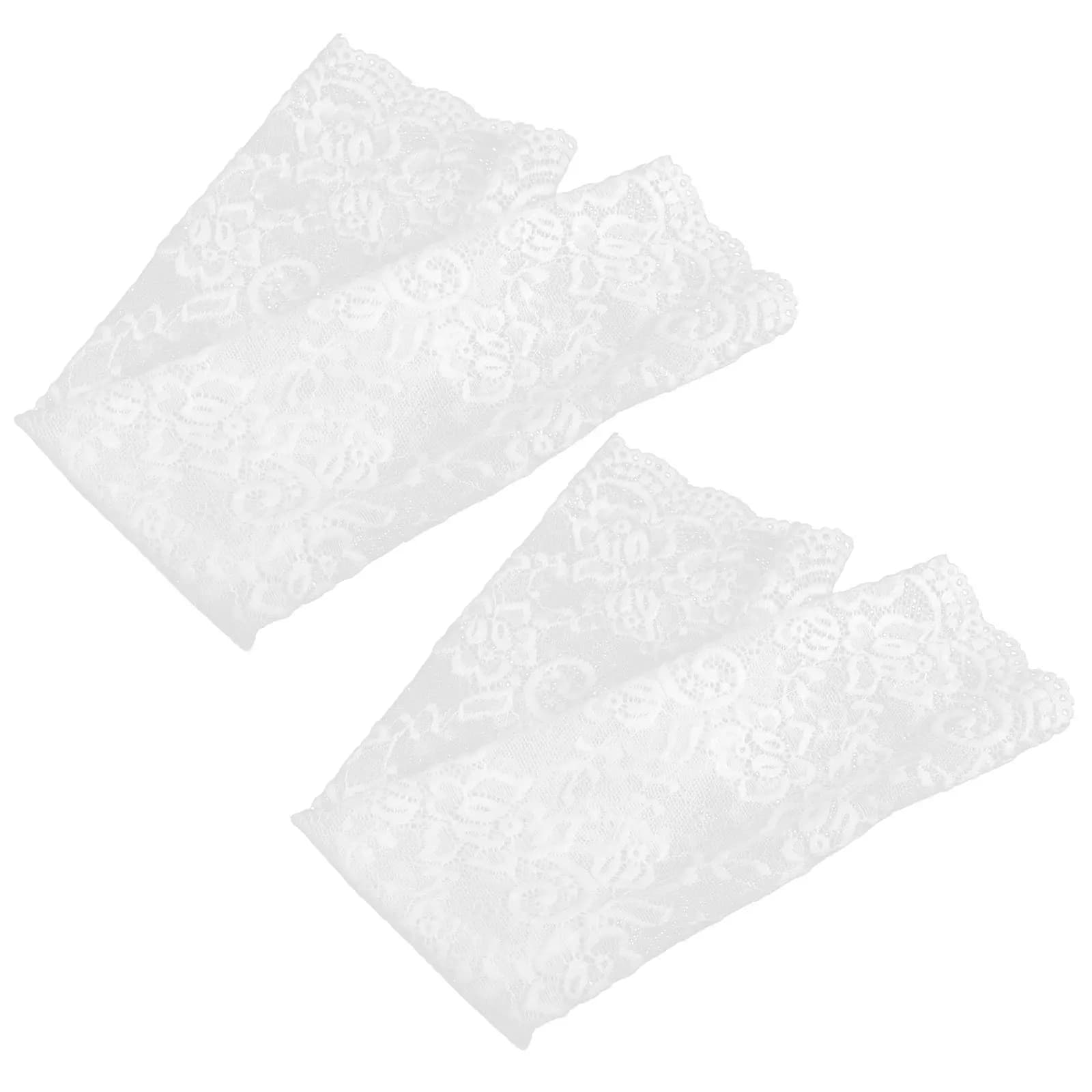 1 paio di maniche in pizzo da donna con design floreale, protezione UV, protezione solare, rinfrescanti, traspiranti, elastici, per la guida