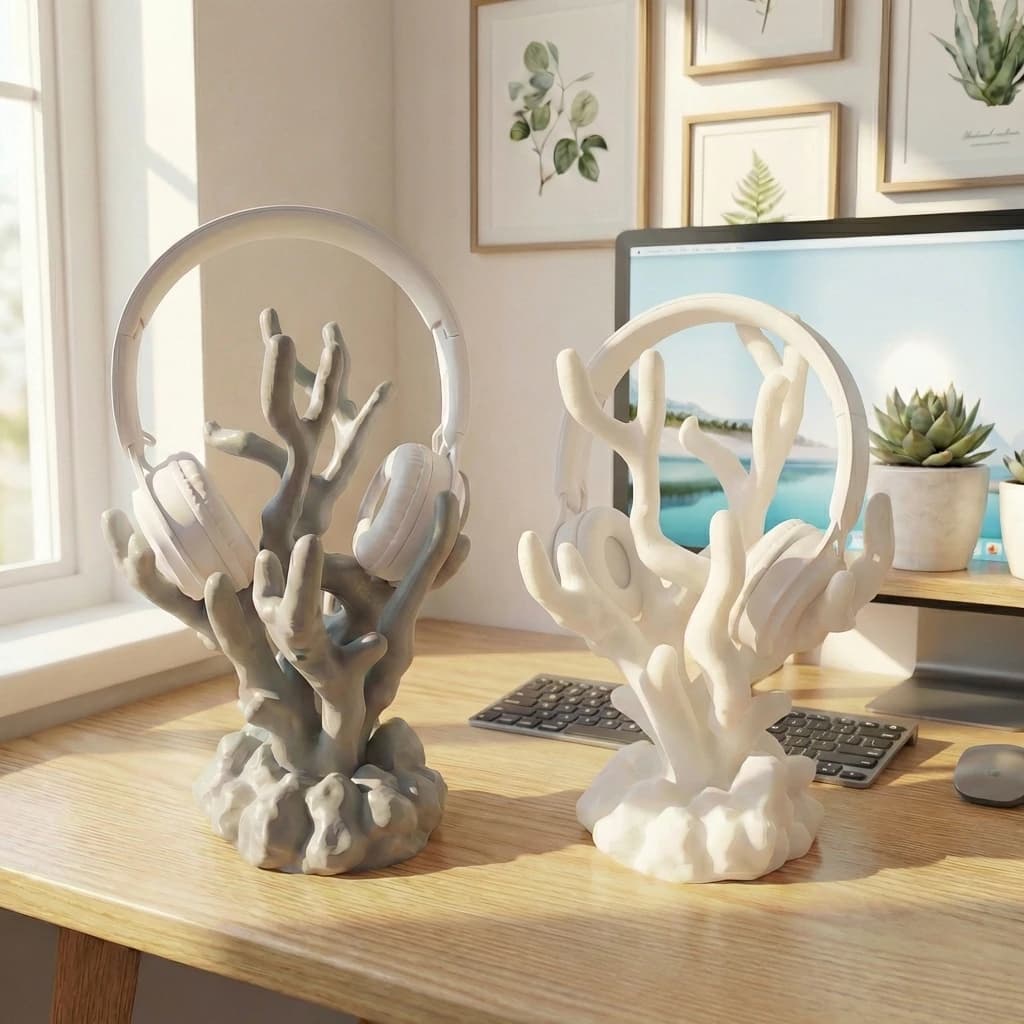 Supporto per Cuffie Anime, Carino Porta Cuffie da Gioco a Forma di Cartone Animato, Espositore da Scrivania per Gamer, Decorazione per la Casa, Regalo