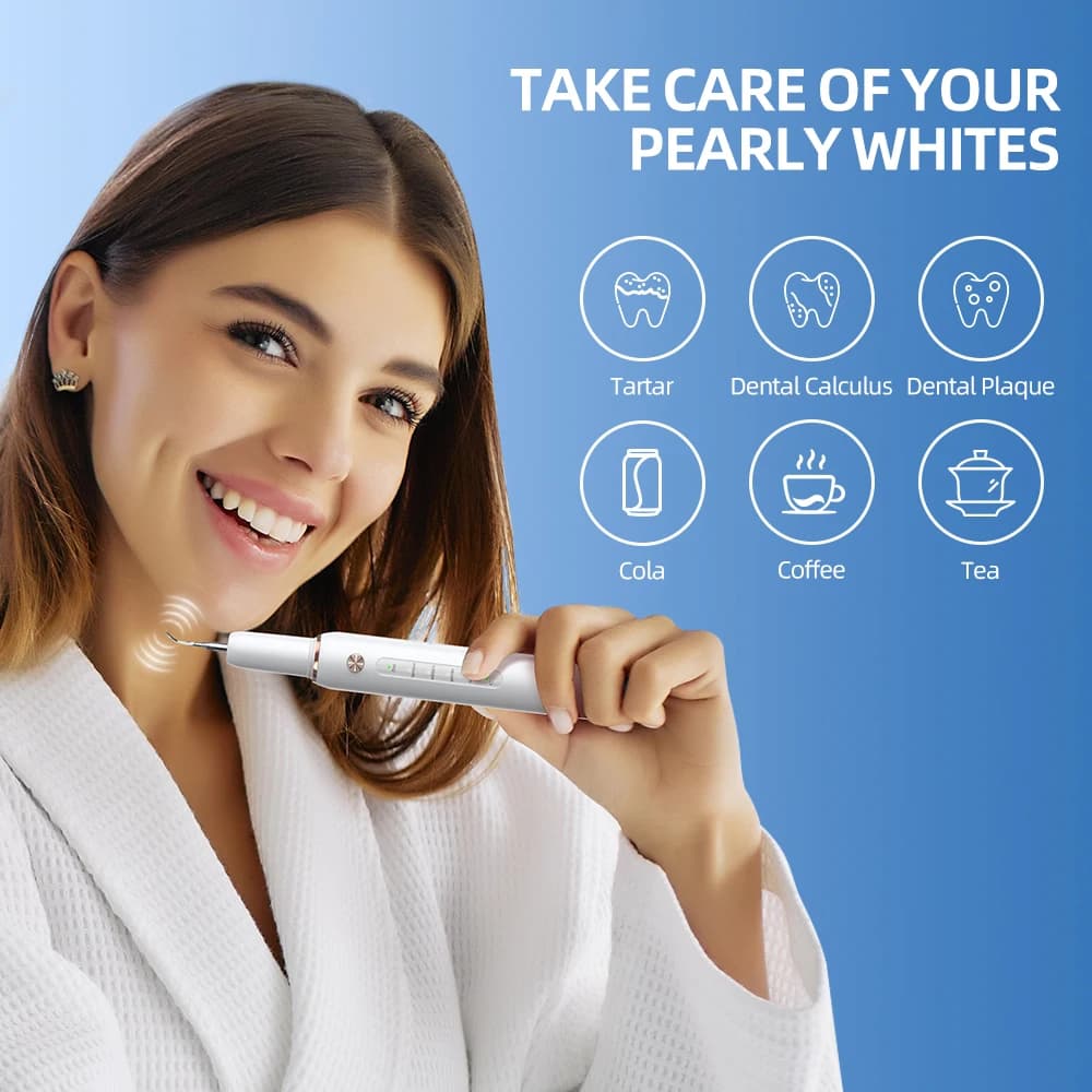 CURVY MOON T4 Ultrasound Electric Removal Tartarus Detergent for Tooth Cleansing Tools for Macchie Dentale Whitening Of Oral Hygiene