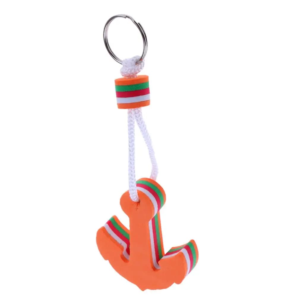Portachiavi Galleggiante a Forma di Tavola da Surf / Ancora / Volante in Schiuma, Galleggiante per Chiavi Marino per Nautica e Vela