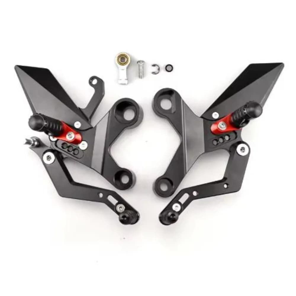 Moto Posteriore Poggiapiedi In Alluminio Piede Passeggero Pioli Per YAMAHA MT-09 2013-2020 MT-09 Tracer 2015-2017 Tracer 900 2018-2020