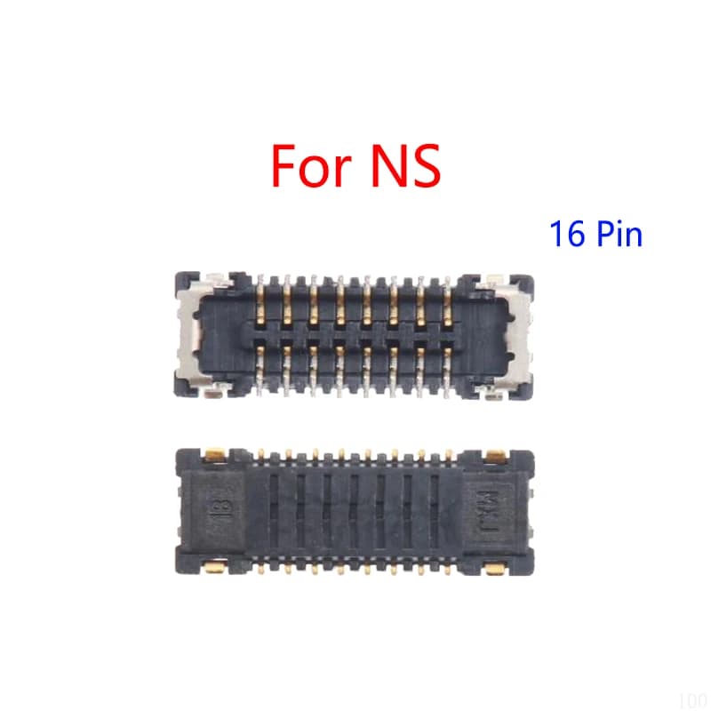2 pz/lotto Per NS Nintendo Switch Lettore di Schede Micro SD/TF Connettore FPC Contatto di Memoria sulla Scheda Madre