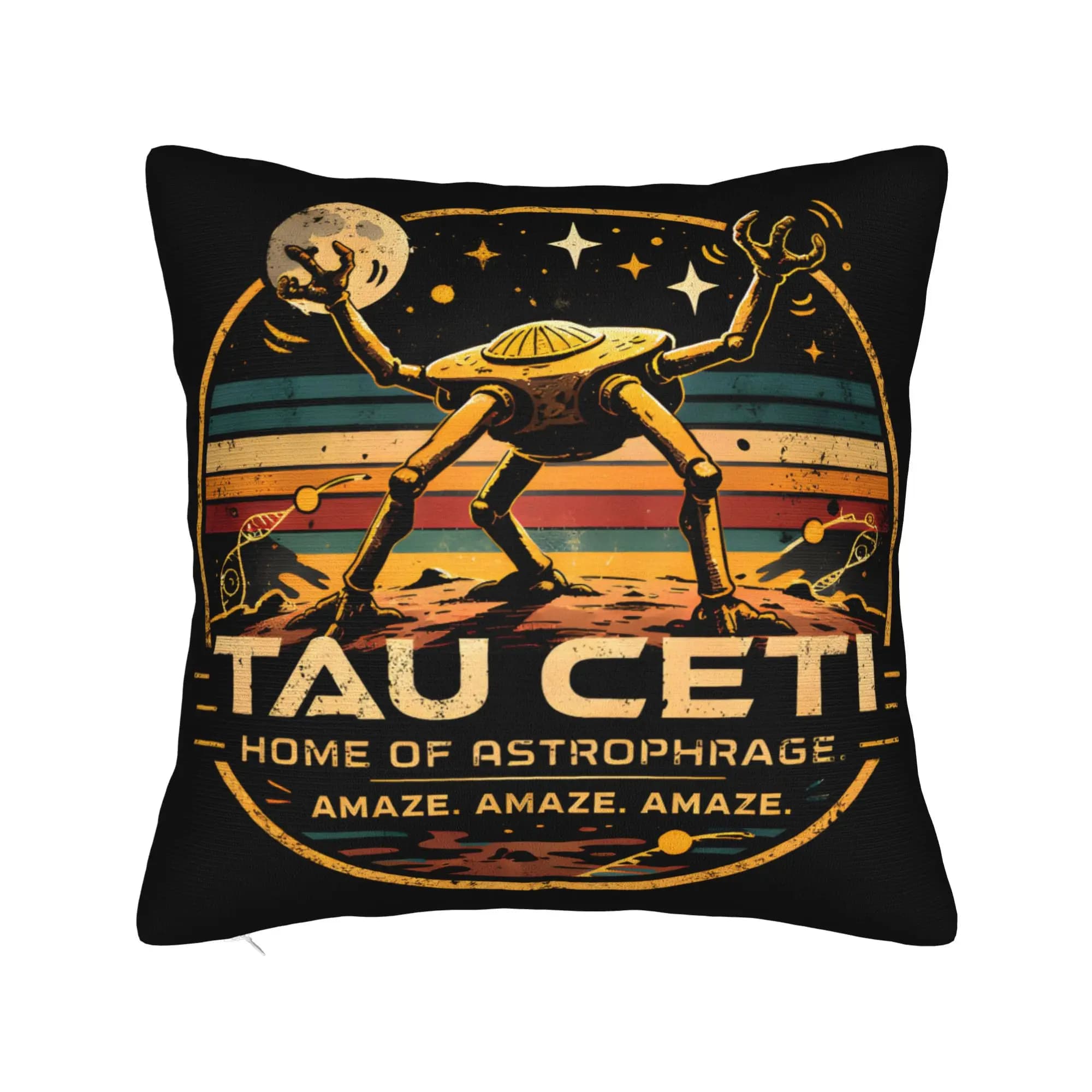 Decorative Pillow Covers Rocky Amaze Project Hail Mary Rocky Inspired Sci Fi Product Sofa Throw Pillow Case Cover Multi-Size