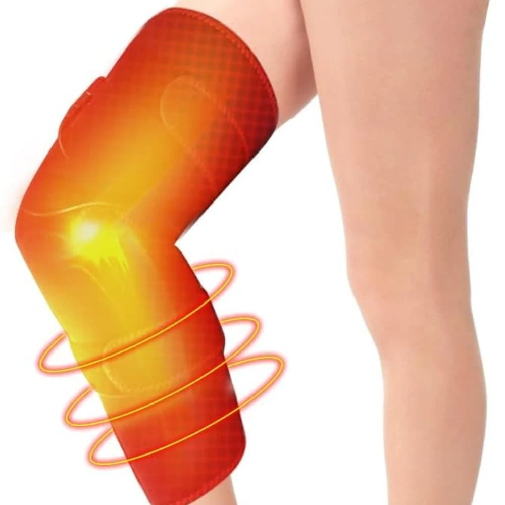 Scaldacaviglie Elettrico, Cuscinetto Riscaldante per Cosce, Ginocchia e Polpacci, Terapia Termica, Ginocchiera Riscaldata, Scaldacalze per Migliorare la Circolazione e Alleviare il Dolore
