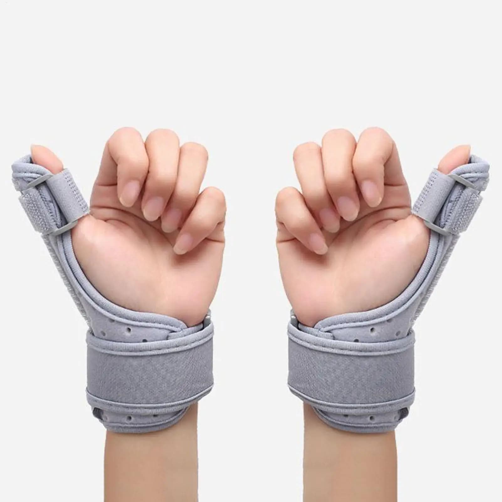Bretelle per il pollice Supporto per il pollice regolabile Protezione ergonomica per il polso Fascia da polso traspirante per il sonno rotto Digitazione di calcio Bowling