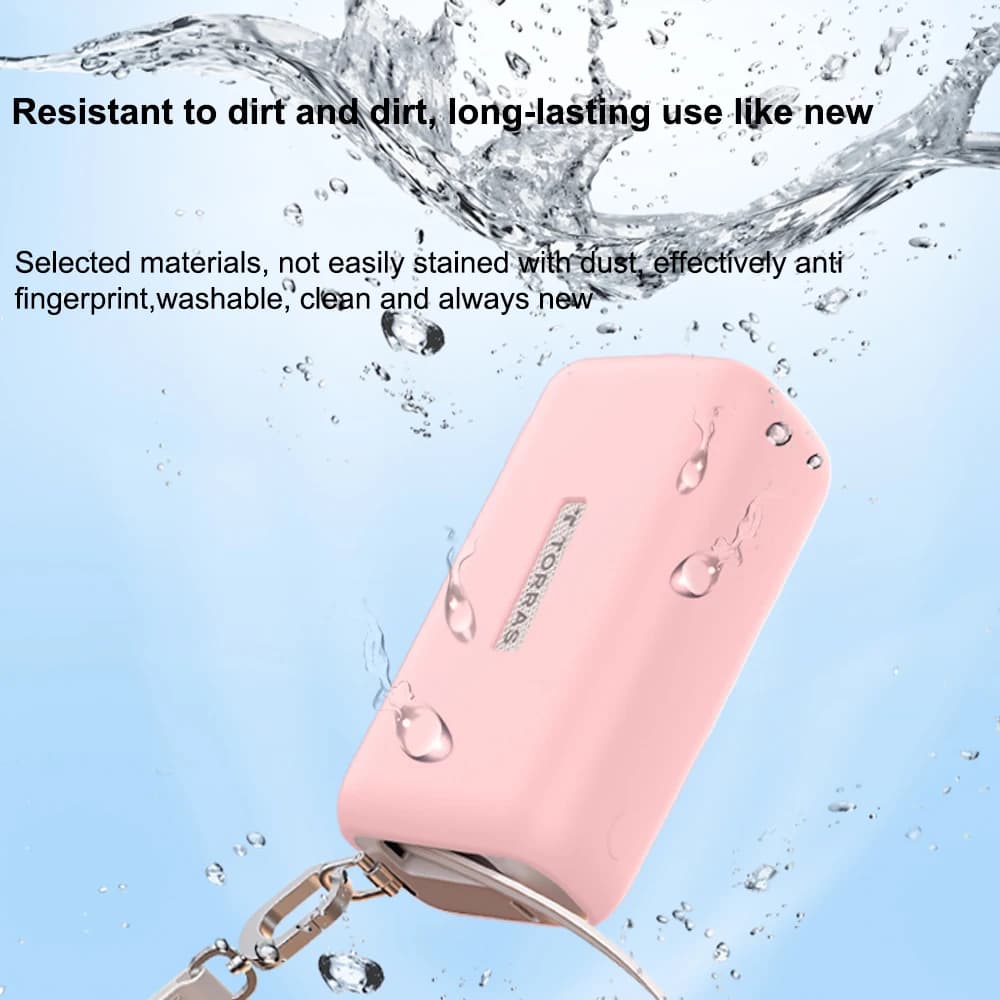 Silicone Case for TORRAS PowerGo 3-in-1 Charger 10000mAh 45W Power Bank Shockproof Drop Proof Anti Scratch Dustproof Cover