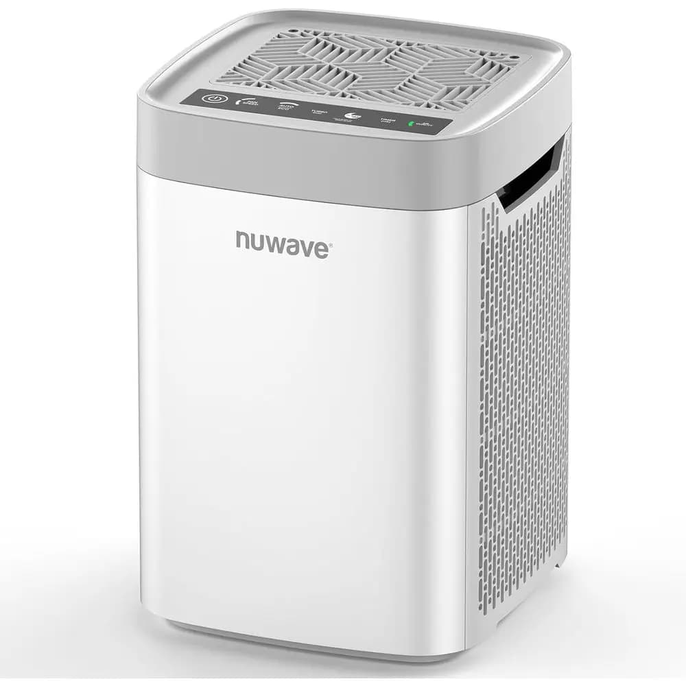 Purificatore d'aria per ambienti di grandi dimensioni con sensore PM2.5, filtro HEPA H13, rimuove il 99,97% di polvere, peli di animali domestici e fumo