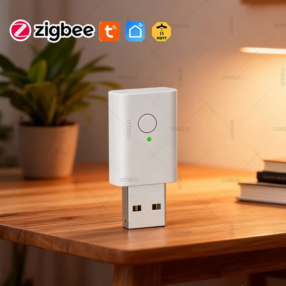 ZigBee 3.0 Ripetitore di Segnale Plug and Play Gateway Hub USB Amplificatore di Segnale Extender Per Tuya Smart Life APP Z2MQTT Assistente Domestico
