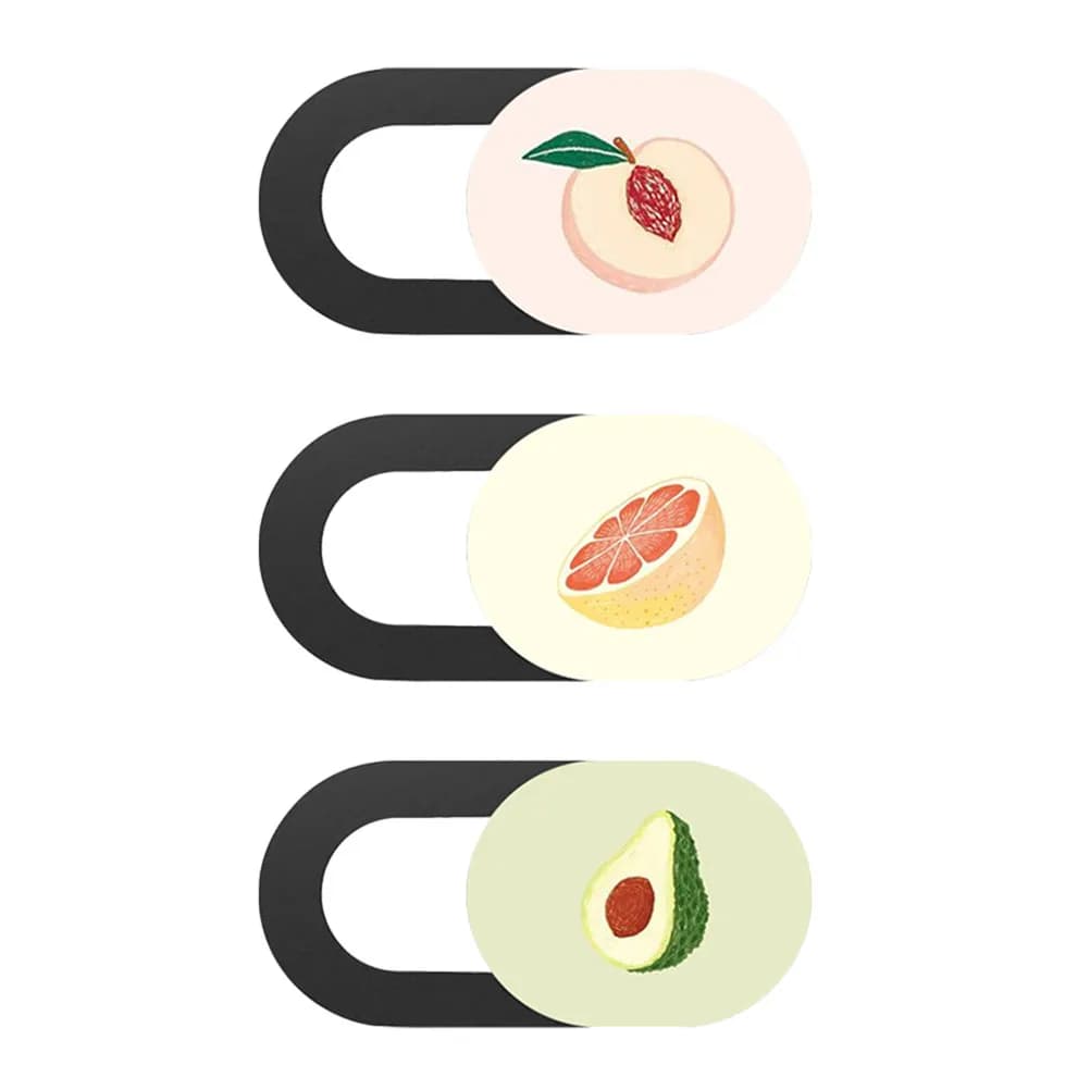 Set of 3 Webcam Covers Sliding, Ultra-Slim Design for Safe and Convenient Use, Webcam Cover