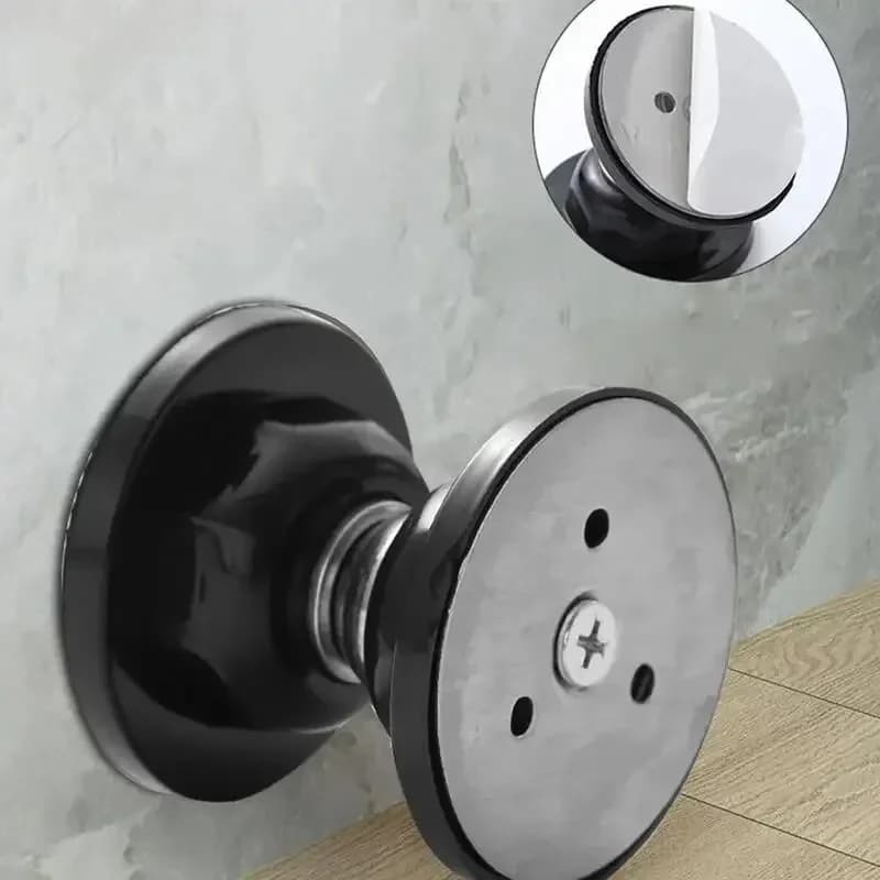 Silicone door stop with Strong Magnete Silent Anti-Collision for Hotel and Home