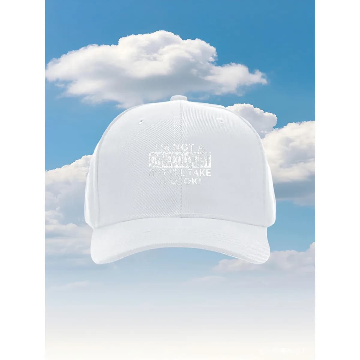 IM NOT A GYNECOLOGIST BUT ILL TAKE A LOOK 2025 new model Trucker Hat with an Adjustable Fit And a Fun Printed Design, Ideal for