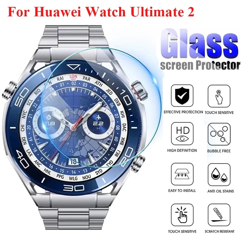 Vetro temperato 9H per Huawei Watch Ultimate 2 Protezione per lo schermo Pellicola antigraffio Accessori per smartwatch per Huawei Ultimate 2