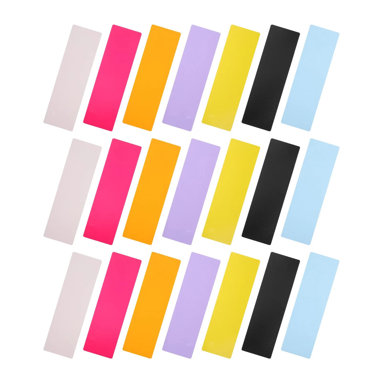 21Pcs PP Binder Index Divider Sheets Tabbed File Dividers for 3 Ring Binder Loose Leaf Notebook Planner Organization Color Coded