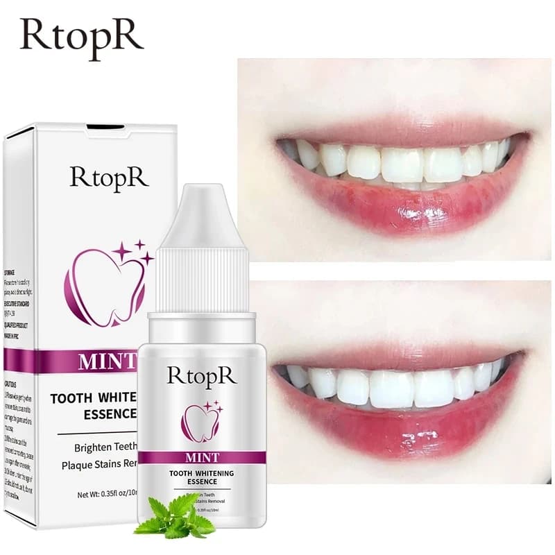 Denti Essence for oral hygiene Whitening Essence Daily Use Efficacy Remove plaque stains Product for cleaning Water for cleaning teeth 10ML