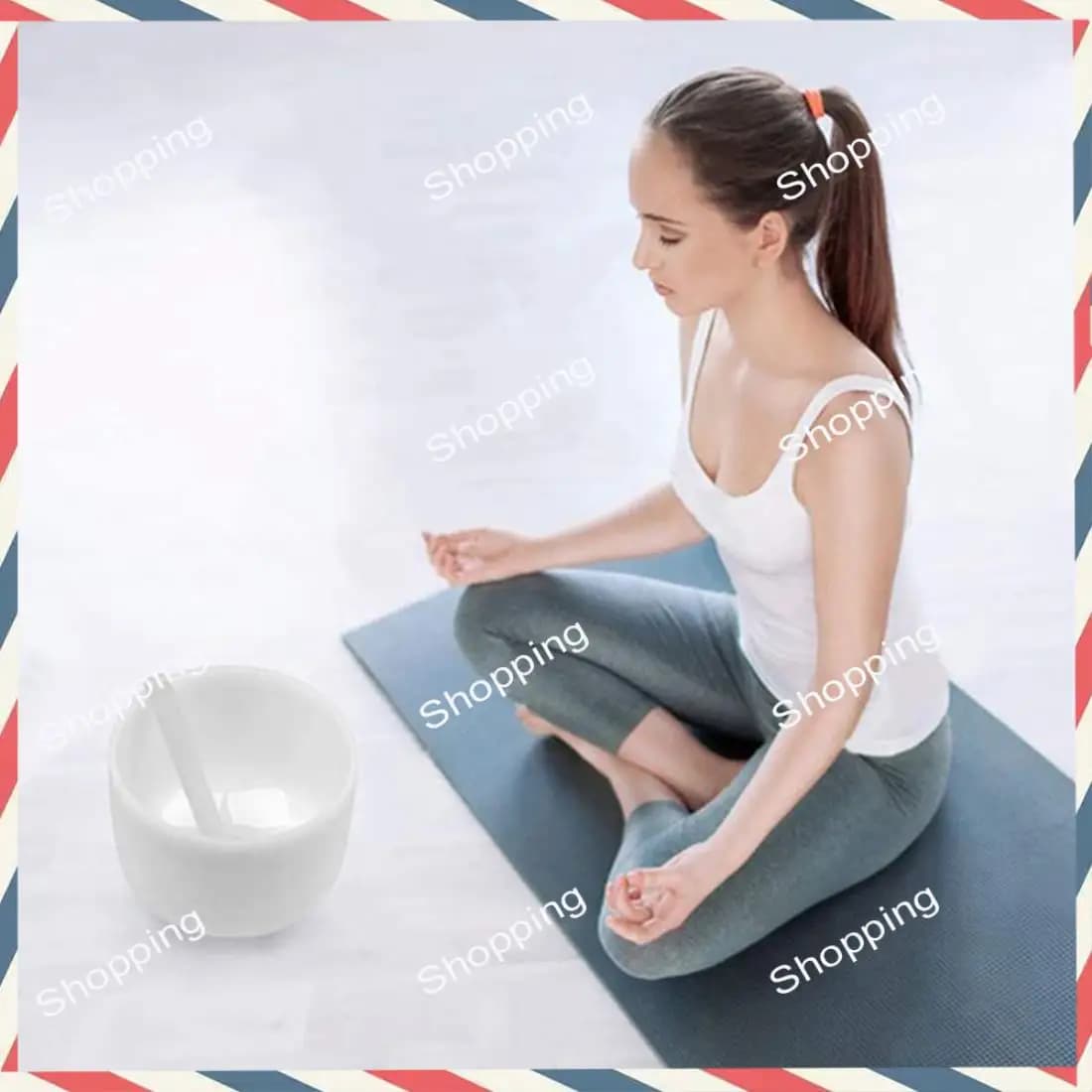 A44M Singing Bowl Mallet Hollow Sound Bowl Mallet Thick Crystal Bowl Stick Striker Wand For Singing Bowl Sound Meditation