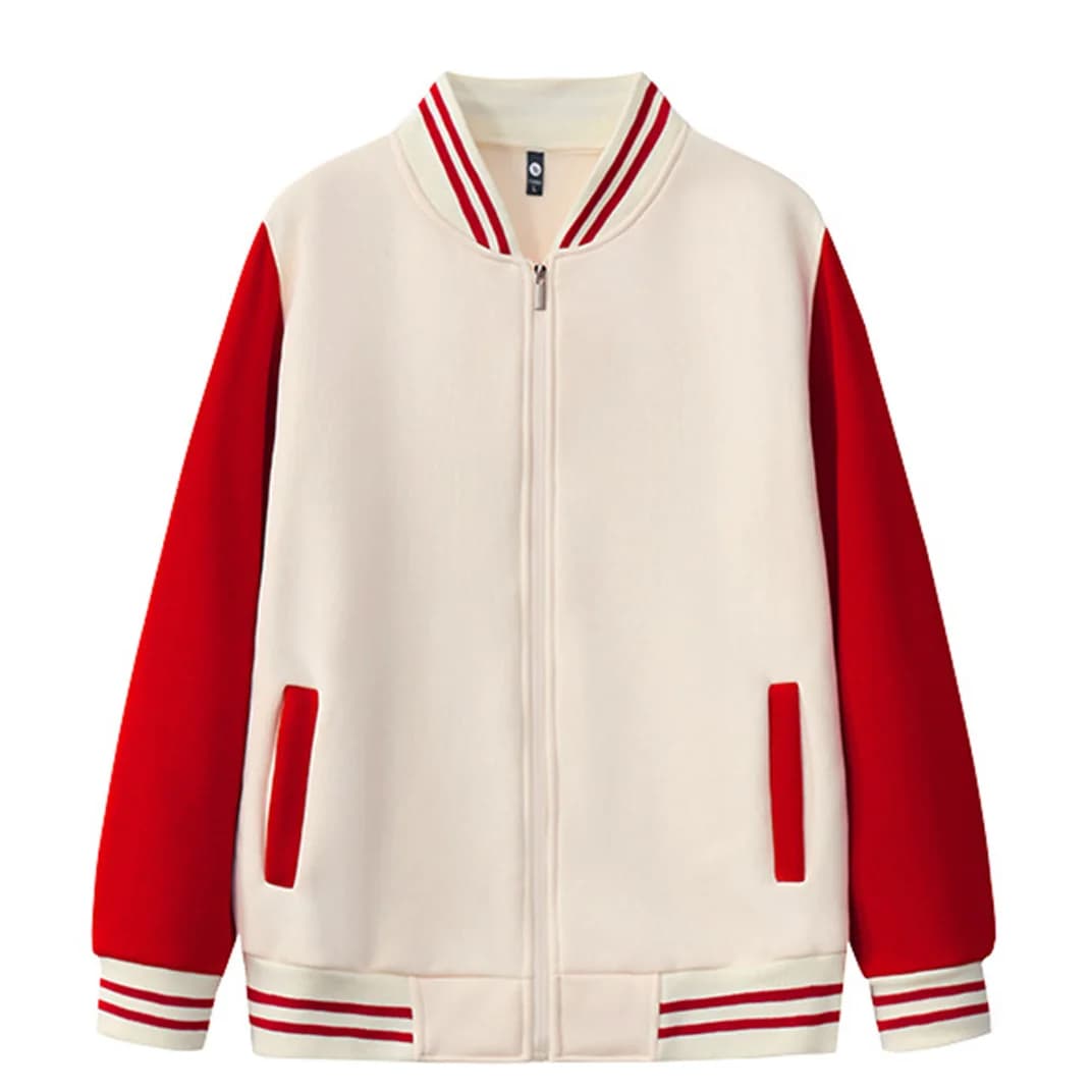 Sublimazione vuota moda autunnale con cappuccio abbottonato giacca con cerniera abbigliamento da lavoro abbigliamento sportivo ampio per logo personalizzato all'ingrosso