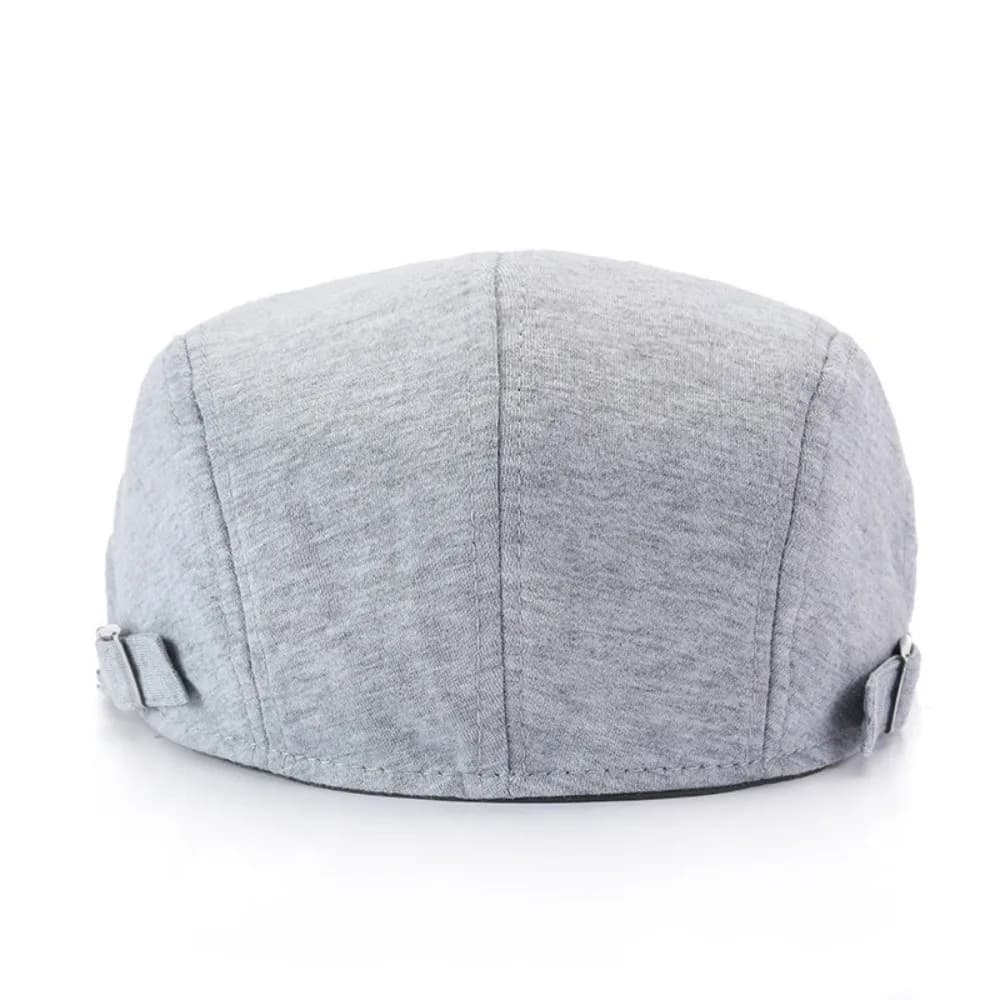 Berretto vintage regolabile alla moda Cappello tinta unita Pittore Berretti da strillone Cappello hip-hop in avanti Berretto con visiera piatta quotidiano