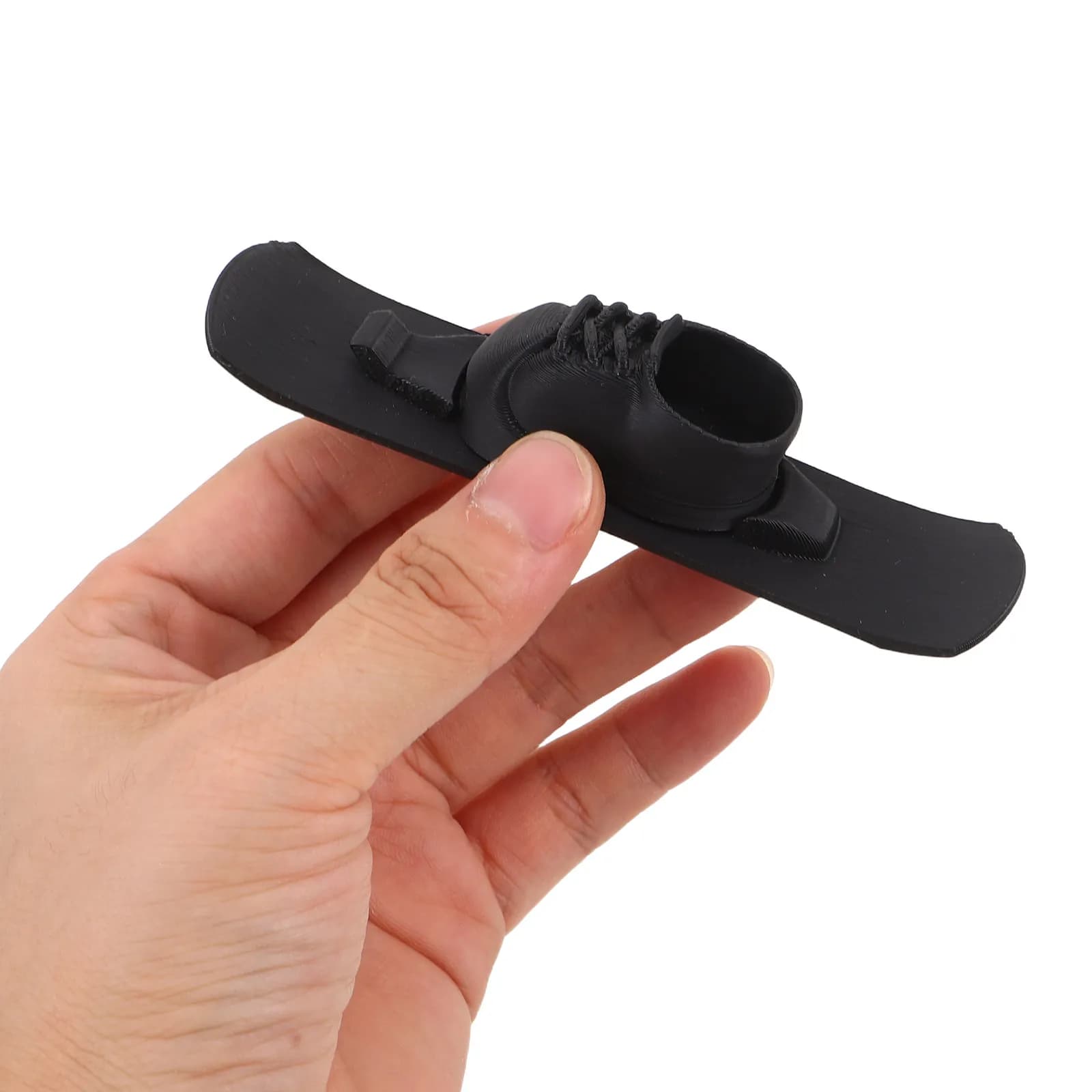 Set Mini Attrezzatura da Sci per Snowboard Realistico da 10 cm con Occhiali e Bastoncini, Accessorio Creativo per Giochi di Ruolo Invernali