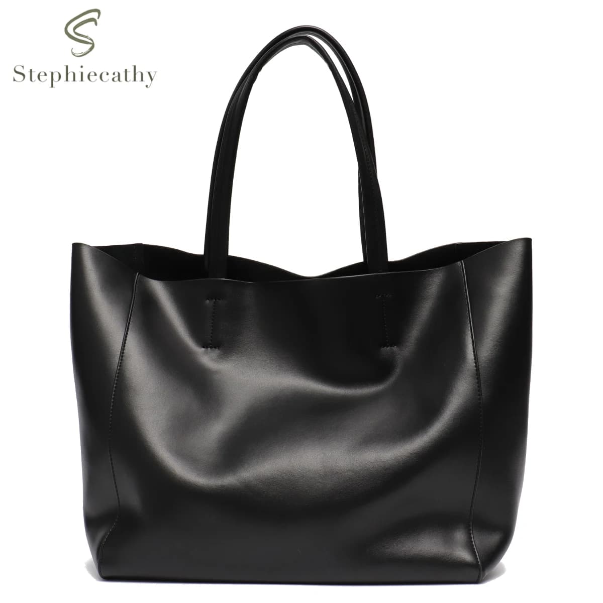 Women's classic bag in real leather with zip-lined bag Large shoulder bags daily A4 laptop shopping bags