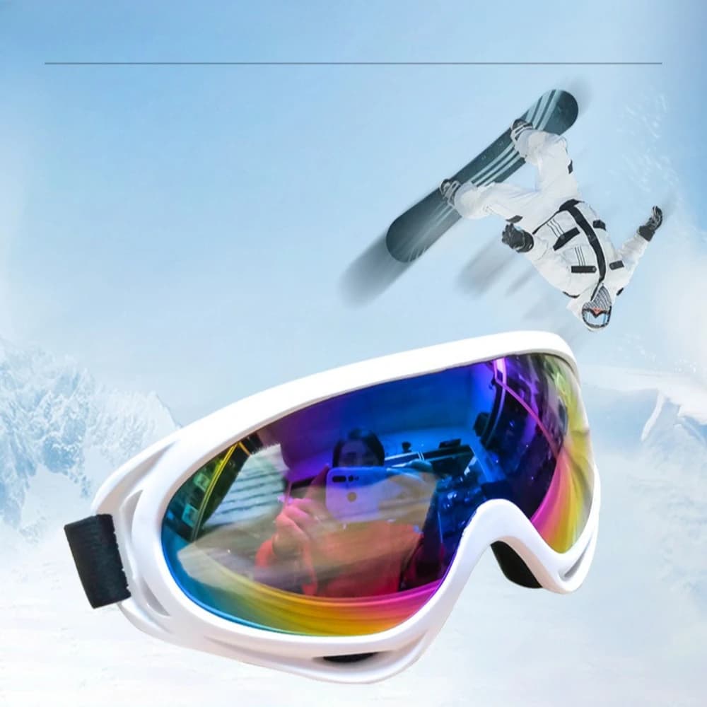 1pc Occhiali da sci Snowboard Occhiali da sci da montagna Motoslitta Sport invernali Occhiali da neve Occhiali da sole da ciclismo