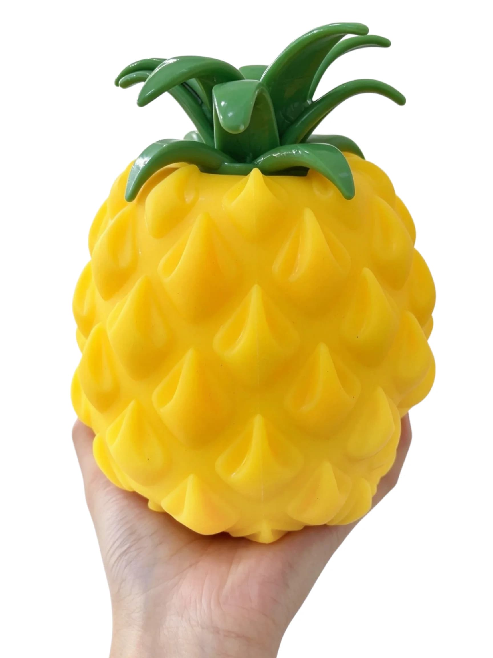 Jumbo Pineapple Squishy Slow Rising Soft Squeeze Toy Super Decompression Stress Relief Fidget Toy Cute Sensory Gift for Kids Adu