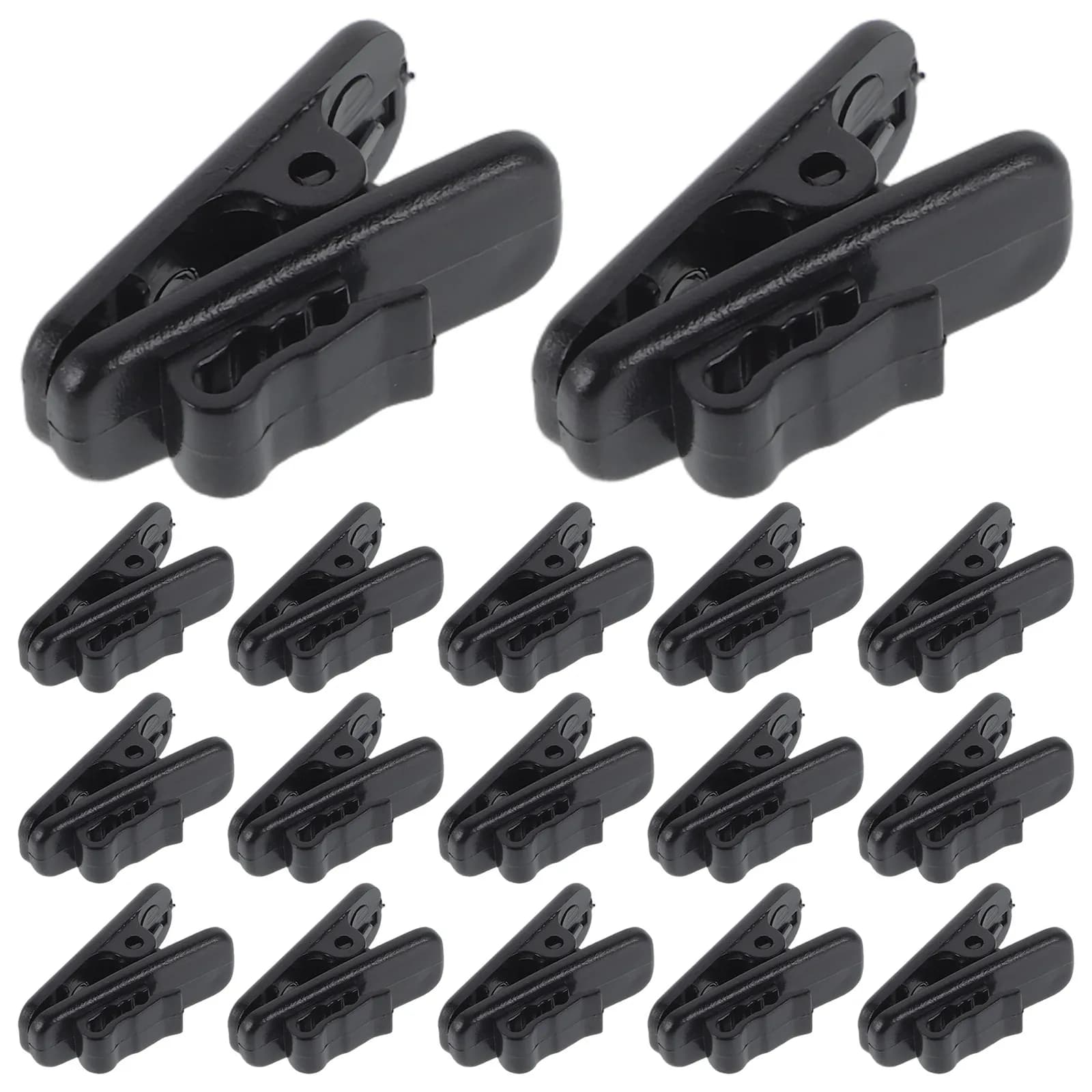 100Pcs Earphone Wire Clips Sturdy Plastic Headphone Cable Clamps Compact Organizers for Daily Use and Travel Eadphone Wire Clip