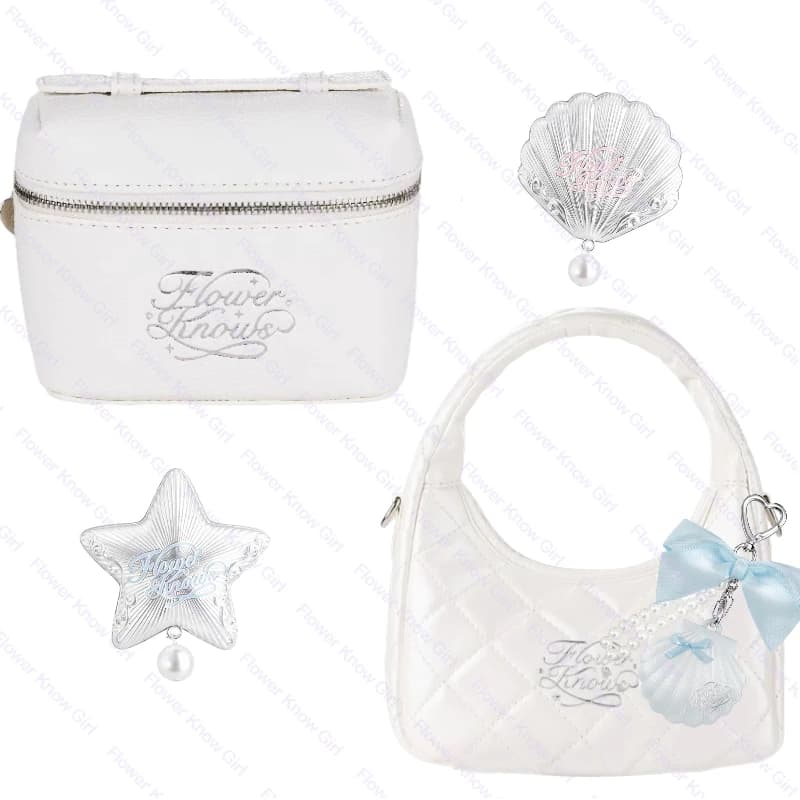 Flower Knows Gioiello di Shell in edizione limitata Borsa per cosmetici con borsa di nuovo stile Magneti per frigorifero