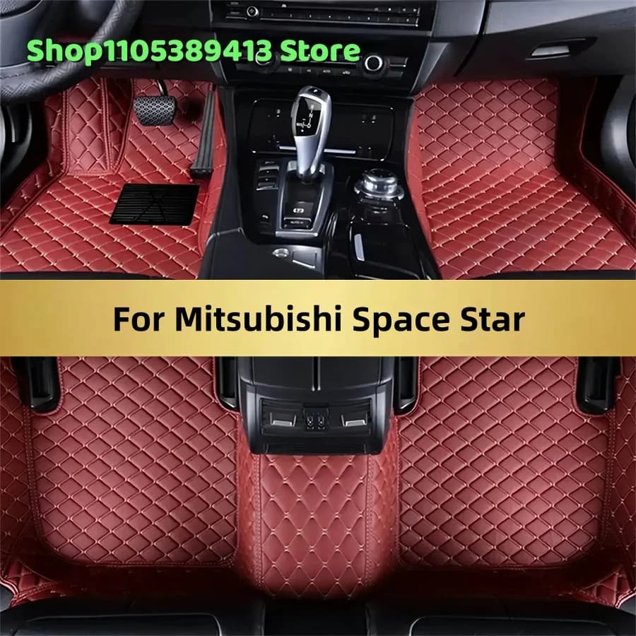 Tappetini Auto Personalizzati per Mitsubishi Space Star 2022 2023 2024 2025 2026 2027 2028 Accessori Tappeti Auto
