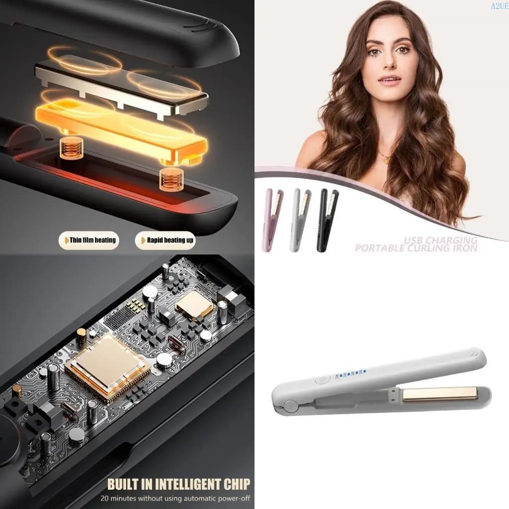 A2UE Portable Iron Hair Holder Square for Rechargeable Hair for Hair