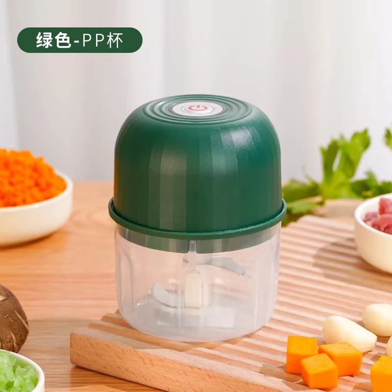USB Garlic Grinder, Garlic Grinding Machine, Wireless Blender, 260ml Vegetable and Chili Chopper, Kitchen Portable Meat Grinder
