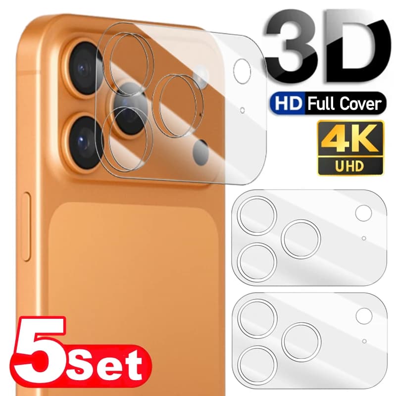 1-5 set 17PM full lens coverage of tempered glass camera for iPhone 17 Pro Max 17Air protective scratch lens for iPhone 2028