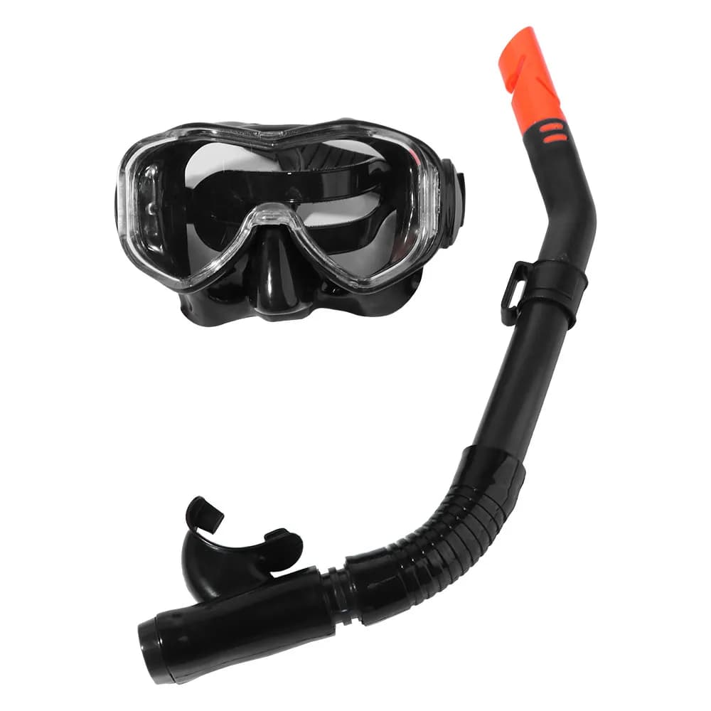 Waterproof Underwater Snorkeling Mask Breathing Safe Swimming Snorkeling Glasses No Leaking with Breathing Tube Swimming Goggles