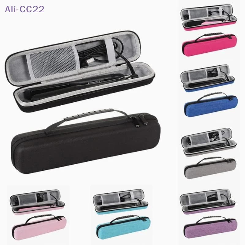 {CC22} ,CC22,EVA Portable for Hair Clips, Iron Hair Clips and Bigodini, Waterproof Carrying Case, Hair Tools Organizer