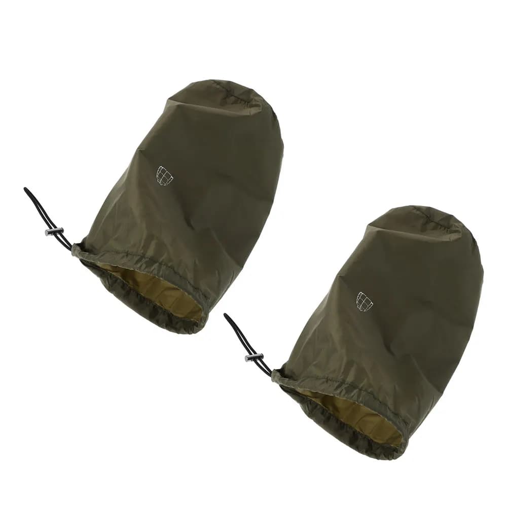 2 Pezzi Sacchi a Compressione da Campeggio, Borsa Portaoggetti per Giacche Imbottite, Sacca Impermeabile Leggera con Coulisse per Sacco a Pelo, da Viaggio