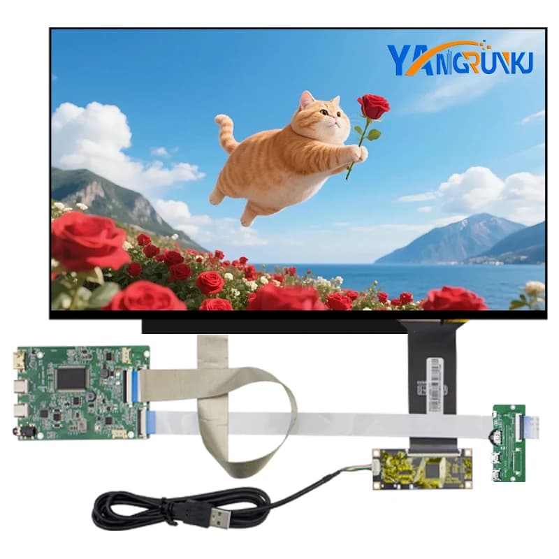 Schermo LCD da 15,6 pollici 2560*1440 40Pin EDP IPS con touch e scheda driver HDMI per sostituzione laptop e display pubblicitari