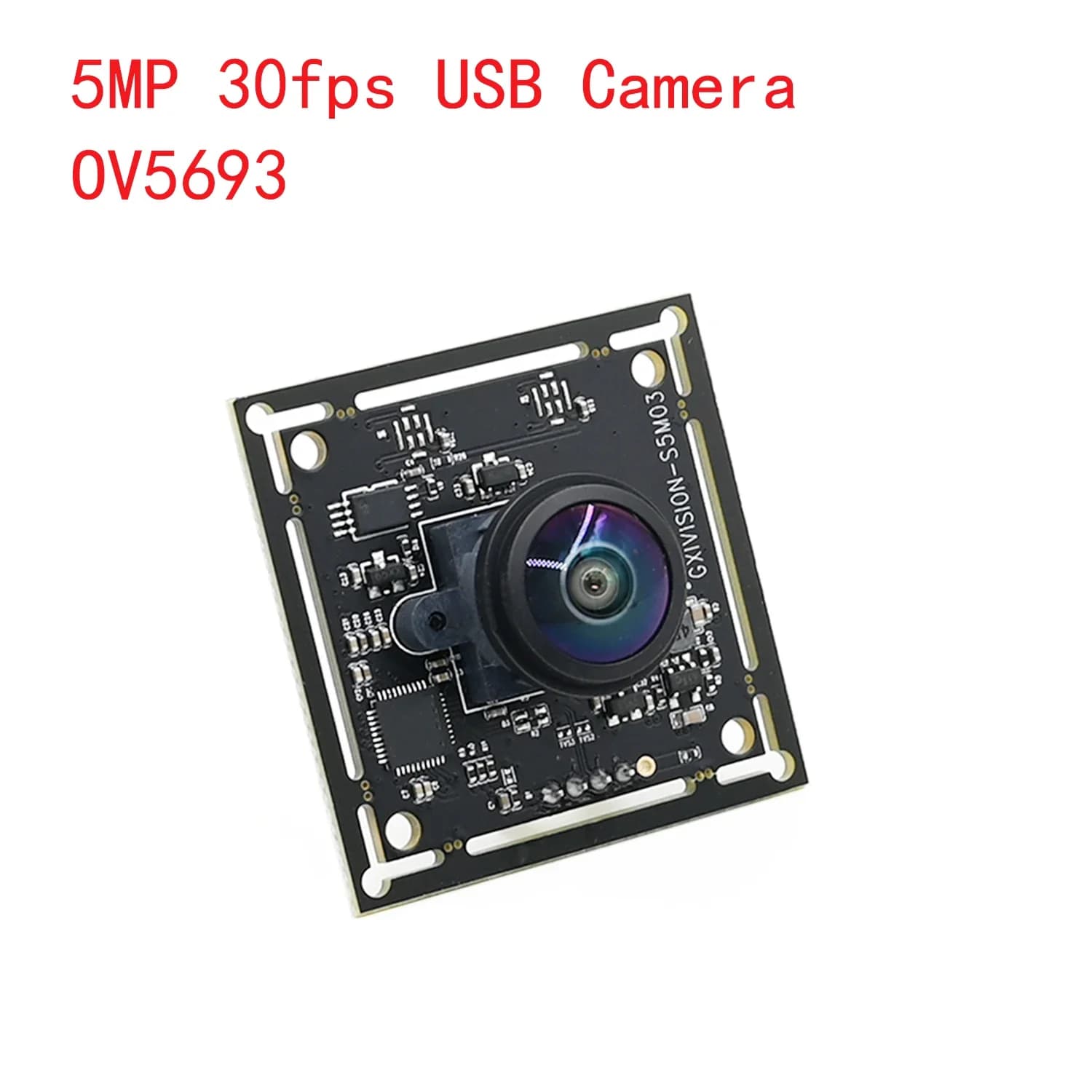 USB camera module from 5 MP OV5693 30FPS 5 megapixel 2592x1944 M12 lens with fixed focus for Android laptop PC Raspberry Pi
