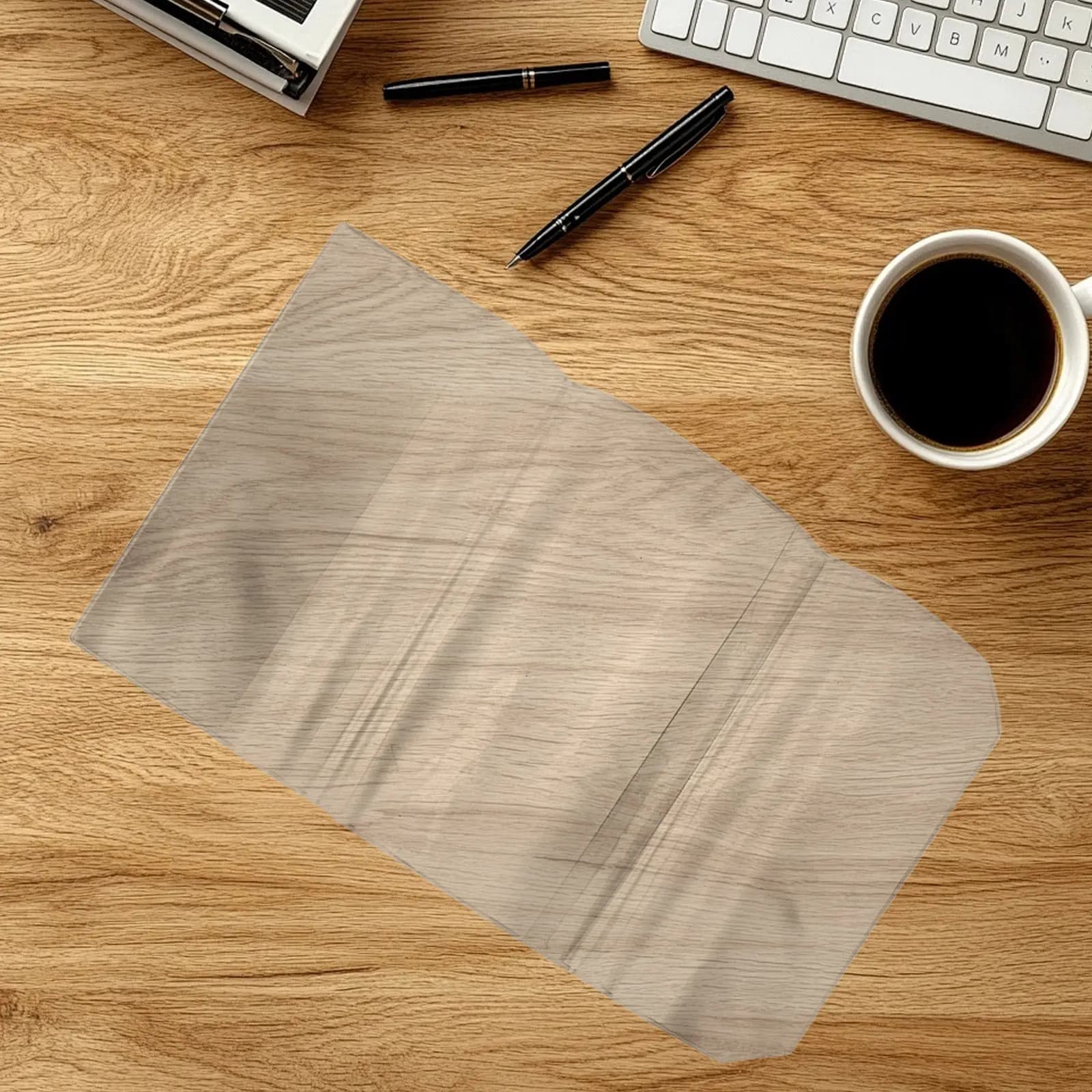 4 Pezzi di Copertine Protettive Trasparenti in PVC per Quaderni A5, Impermeabili e Resistenti ai Graffi, per Planner, Scrapbook e Libri di Testo