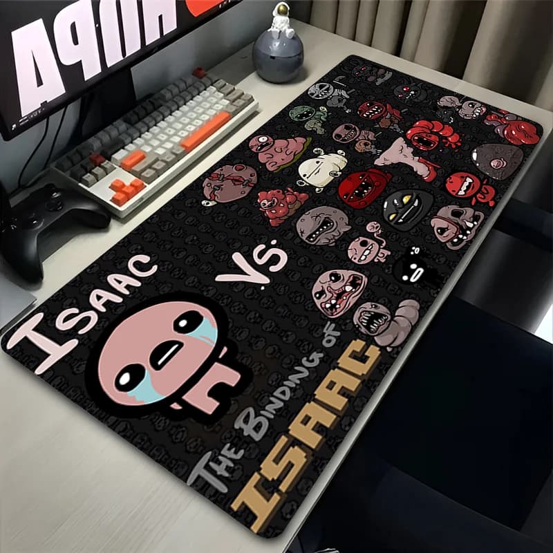 Gaming Accessories Popular Mouse Pad HD Print The B-binding of L-Isaac Game Rubber Computer Mousepad Oversized Extended Desk Mat