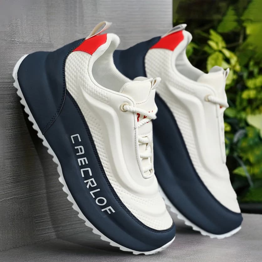 Men's casual shoes new 2026 lightweight, non-slip, breathable, wear-resistant, for racing and sports, fashionable and versatile, with brand protection