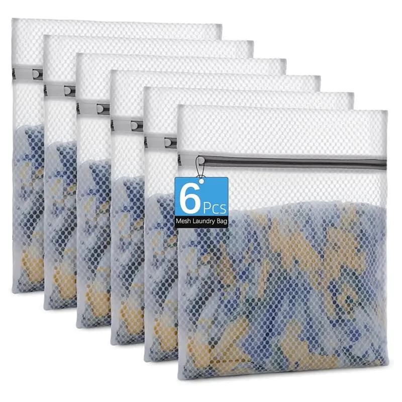 ELECTRONIC ACCESSORIES】 Honeycomb Bags 12X16 for bras, lingerie, socks, children's clothes - Delicate washing protection