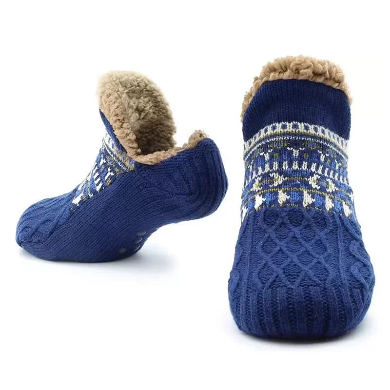 1 pair of men's socks autumn and winter floor socks warm snow socks for home carpet socks for sleeping socks men's non-slip socks