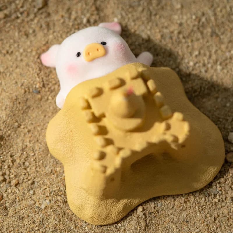 LuLu Pig Beach Party Series Blind Box Toys Kawaii Anime Action Figure Sorpresa Mystery Box Bambole Regalo per ragazze