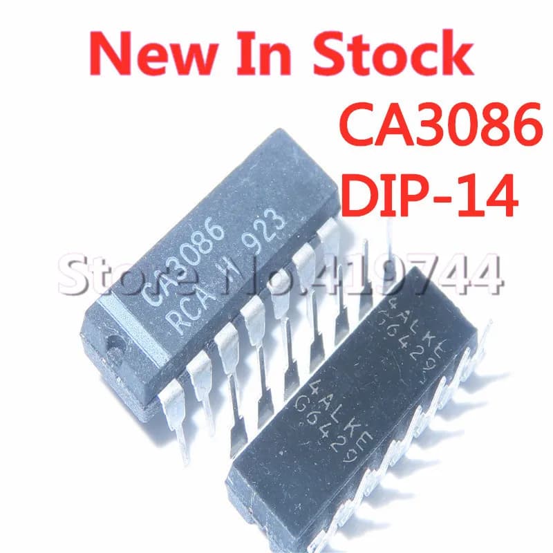 5 PZ/LOTTO CA3086E CA3086 CA3096CE DIP-14 Disponibile NUOVO originale IC