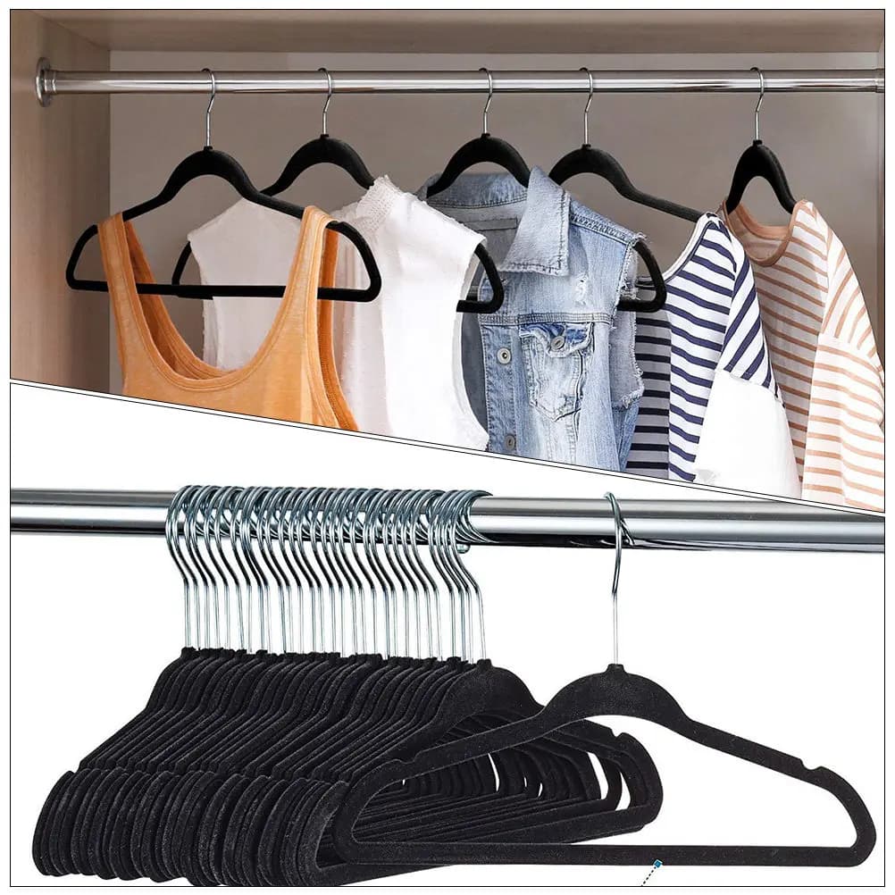 10 Pcs Clothes Hangers for Closet Organizer Plastic 's