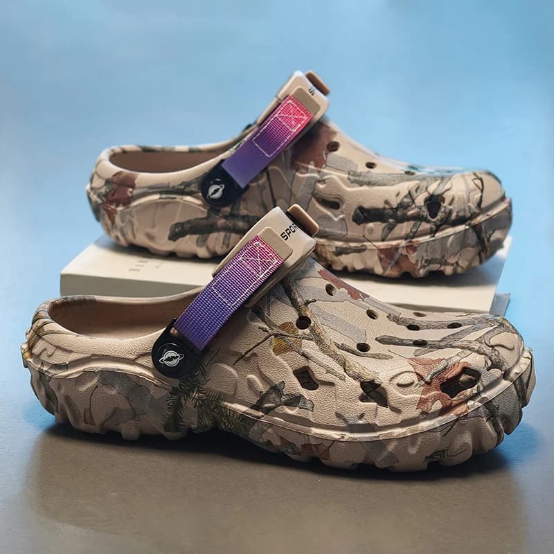 Scarpe leggere in EVA unisex, ciabatte slip-on ad asciugatura rapida e traspiranti, zoccoli da giardino per uomo e donna, sandali da spiaggia per interni ed esterni